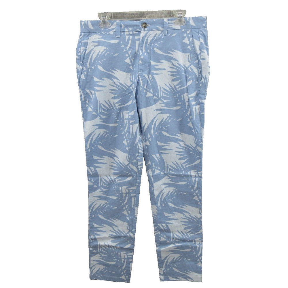 Vineyard Vines Mens Pants Size 33X32 Breaker Pant BZ PM CP Icew Cotton Blend New